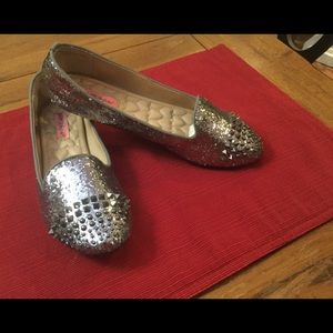 Betsey Johnson “Bambbi” Spikes and Glitter EUC